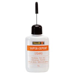 Pegamento SUPER-EXPERT para kits de plastico 170490 Faller