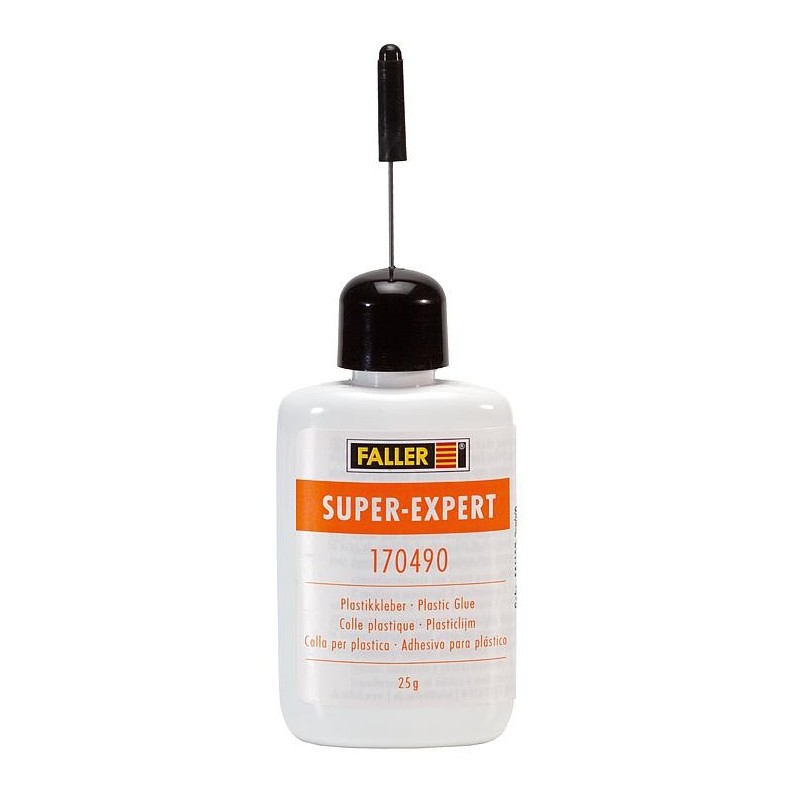Pegamento SUPER-EXPERT para kits de plastico 170490 Faller