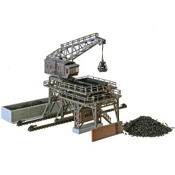 Grúa pórtico con carga de carbón 222137 Faller Escala N
