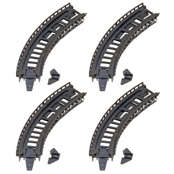 4 tramos de rampas curva R1 222542 Faller Escala N