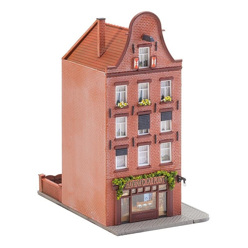 Faller - Poste Urbaine - Maquette à Assembler Pour Modélisme Ferroviaire - Échelle HO - À Partir De 14 Ans