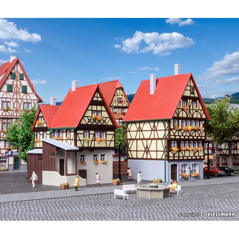 2 edificios de ciudad 37100 Kibri Escala N