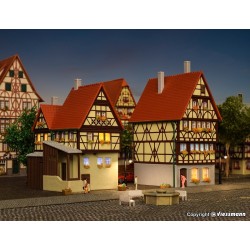 2 edificios 37100 Kibri Escala N