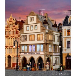 Edificio con biblioteca de Münster 38382 Kibri Escala H0