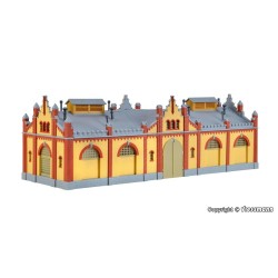 Fábrica con almacén 39217 Kibri Escala H0