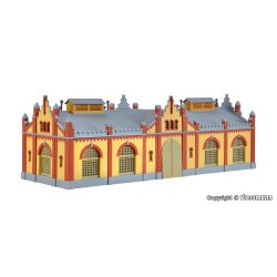 Fábrica con almacén 39217 Kibri Escala H0