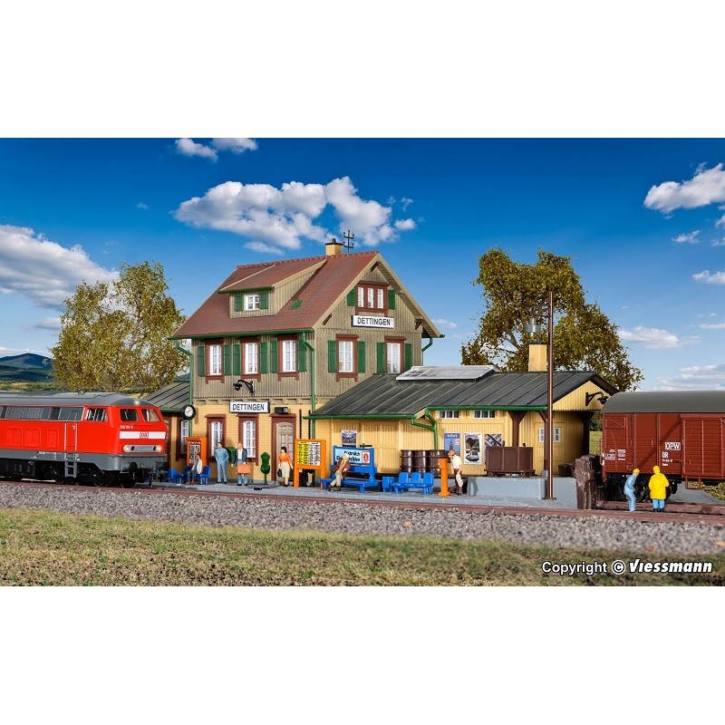 Estación Dettingen 39507 Kibri Escala H0
