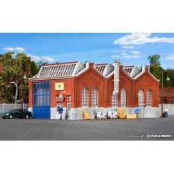 Almacén industrial 39808 Kibri Escala H0