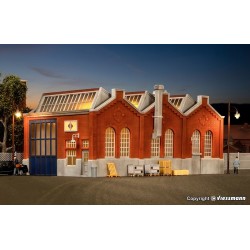 Almacen industrial 39808 Kibri Escala H0