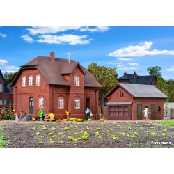 Casa urbana con anexo 38190 Kibri Escala H0