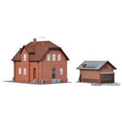 Casa urbana con anexo 38190 Kibri Escala H0