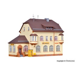 Edificio con oficina postal 38734 Kibri Escala H0