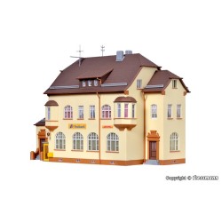 Edificio con oficina postal 38734 Kibri Escala H0