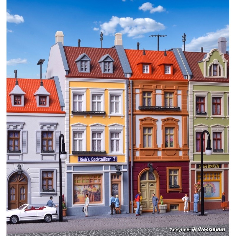 Set 2 edificios de ciudad 38383 Kibri Escala H0