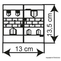 Set 2 Edificios de ciudad 38386 Kibri Escala H0