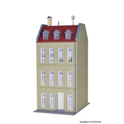 Edificio de ciudad Düsseldorf con pizzeria 38392 Kibri Escala H0