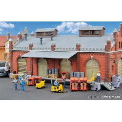 Set decoración mercancías 38647 Kibri Escala H0