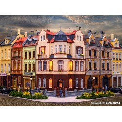Edificio de ciudad en esquina Bonn 39100 Kibri Escala H0