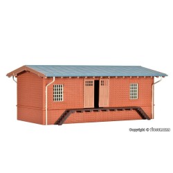 Muelle almacen de carga y descarga Oberzeisel 39306 Kibri Escala H0