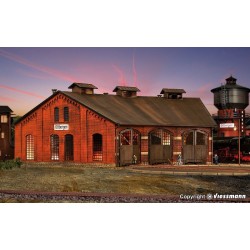 Alojamiento (ampliable) en quesito para 3 locomotoras 39452 Kibri Escala H0