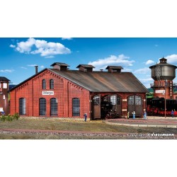 Alojamiento (ampliable) en quesito para 3 locomotoras 39452 Kibri Escala H0