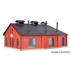 Alojamiento (ampliable) en quesito para 3 locomotoras 39452 Kibri Escala H0