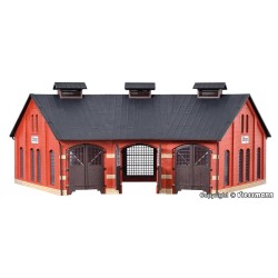 Alojamiento (ampliable) en quesito para 3 locomotoras 39452 Kibri Escala H0