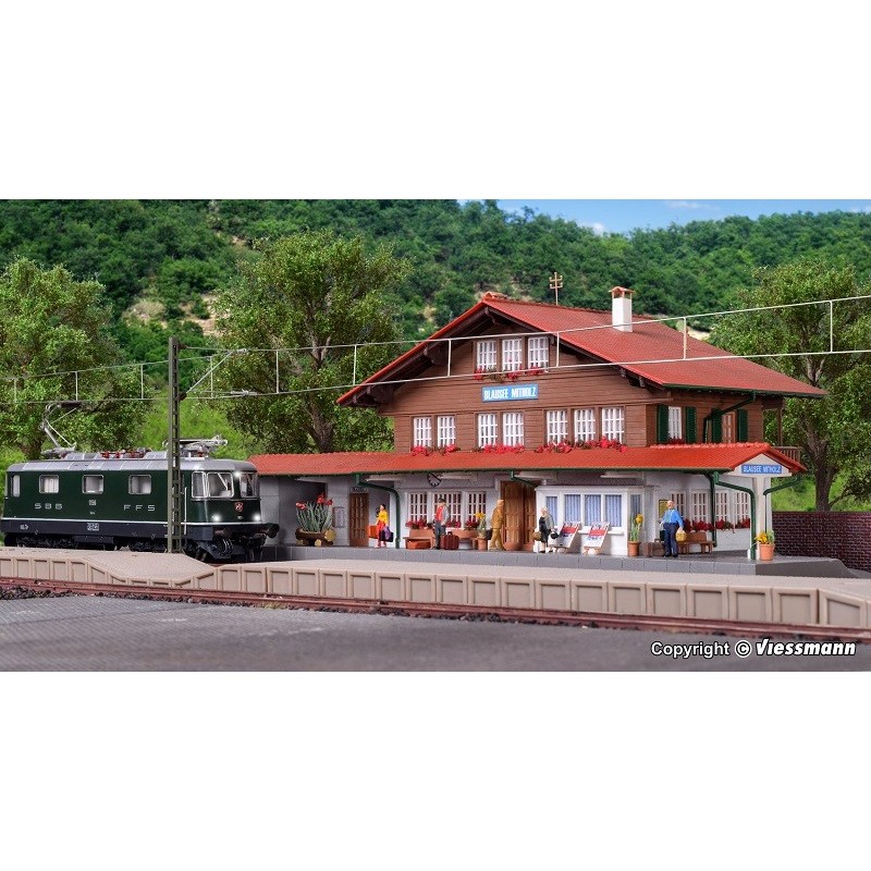 Estación Blausee Mitholz 39508 Kibri Escala H0