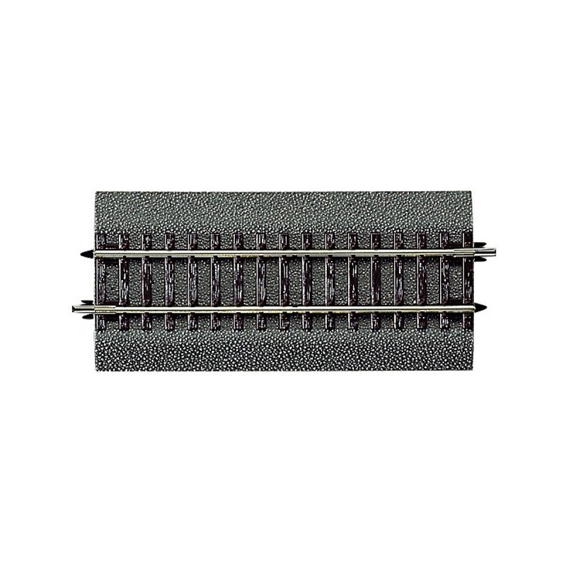 Vía recta DG1, 119 mm 42511 Roco - Rocoline (con balasto) Escala H0