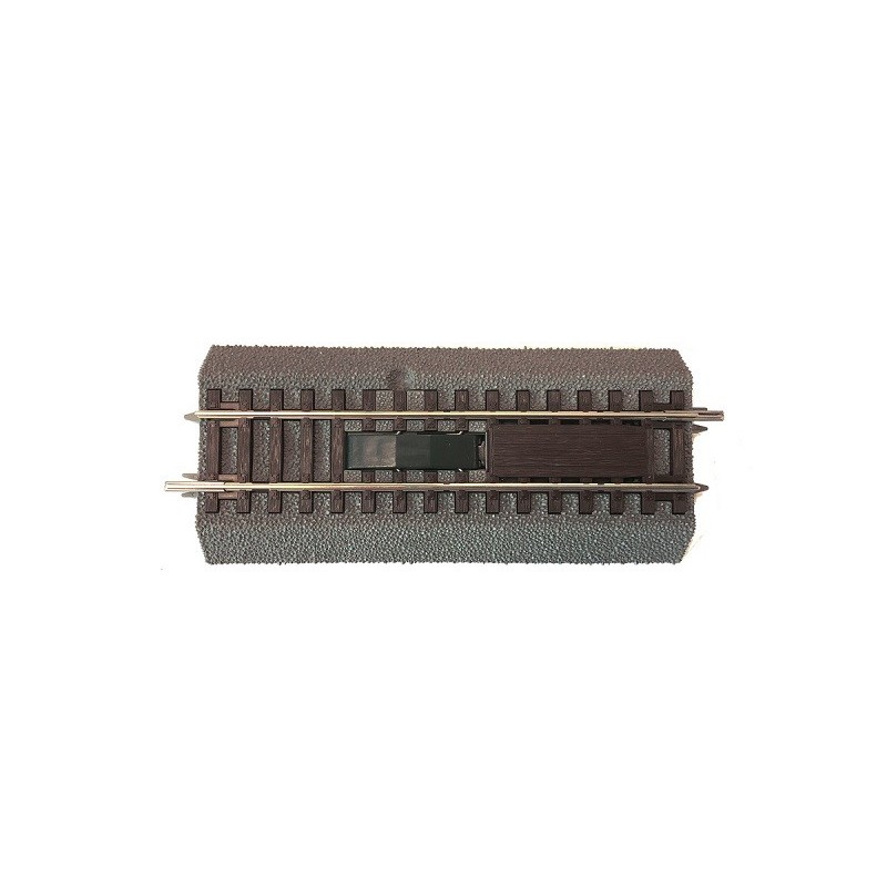 Vía recta G½ con desenganche eléctrico, 115 mm 42519 Roco - Rocoline (con balasto) Escala H0