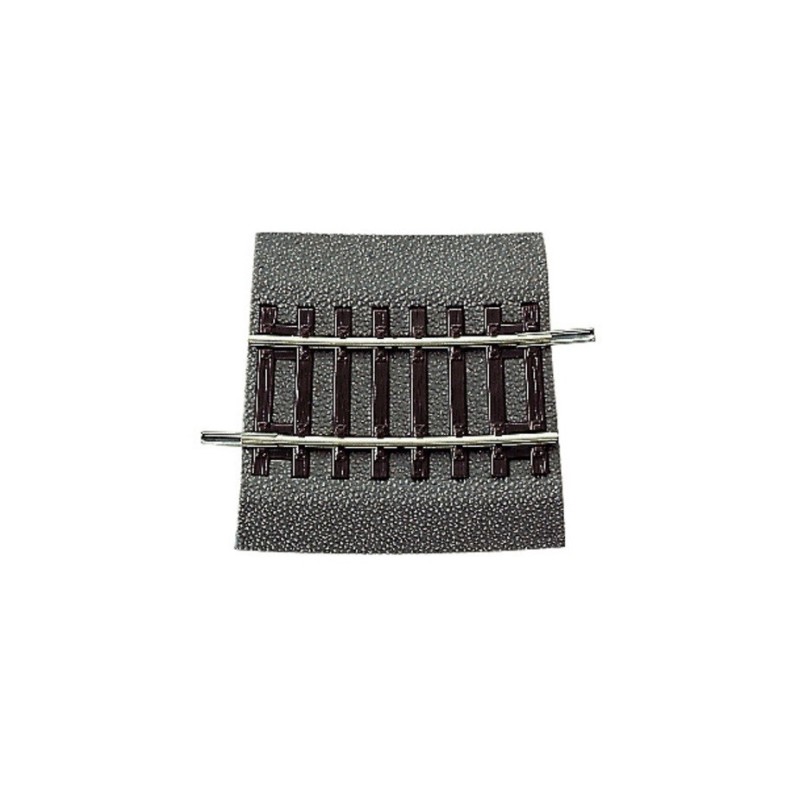 Vía curva R3¼, 419,6 mm, 7,5º, 42509 Roco - Rocoline (con balasto) Escala H0