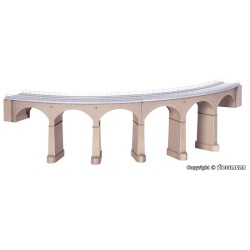 Viaducto en curva Rosanna 39726 Kibri Escala H0