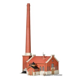 Sala de calderas con chimenea 39821 Kibri Escala H0