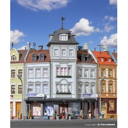 Edificio de ciudad en esquina 38390 Kibri Escala H0