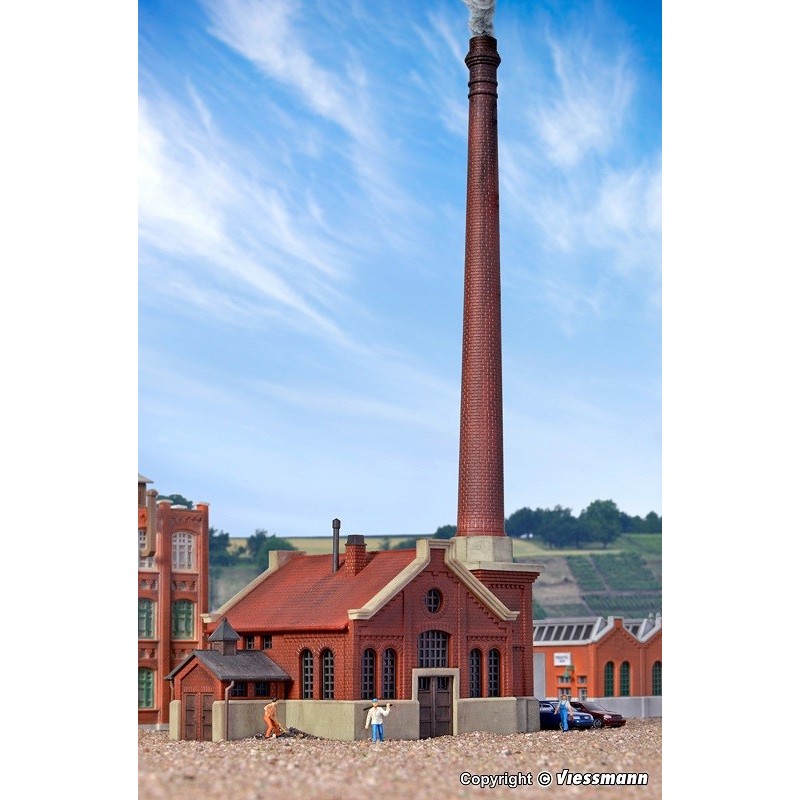 Sala de calderas con chimenea 37224 Kibri Escala N