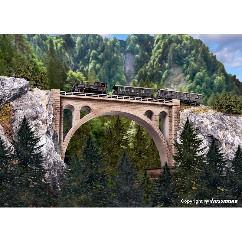 Puente de piedra Maggia Valley 37666 Kibri Escala N