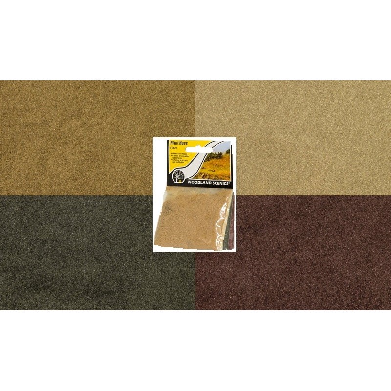 Surtido de plantas, 4 tonalidades, Plant Hues FS629 Woodland Scenic