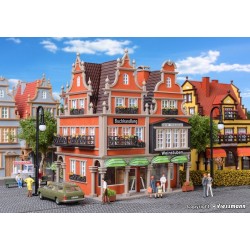 Edificio con librería y tienda de vinos 43842 Vollmer Escala H0