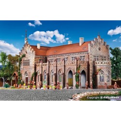 Monasterio con cementerio y accesorios 43860 Vollmer Escala H0