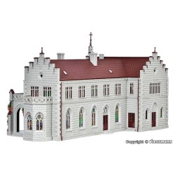 Monasterio con cementerio y accesorios 43860 Vollmer Escala H0