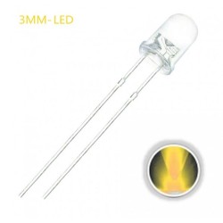 LED 3.0mm Blanco Cálido F028 MDT Models