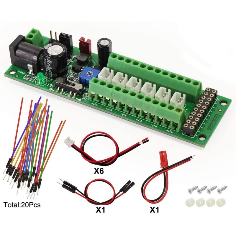 Distribuidor energía para farolas de LED (hasta 29) PCB012-1 MDT Models