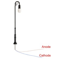 Farola LED Premium 9,3cm ELQS71H0 MDT Models Escala H0