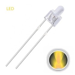 LED 2mm Blanco Cálido F012 MDT Models