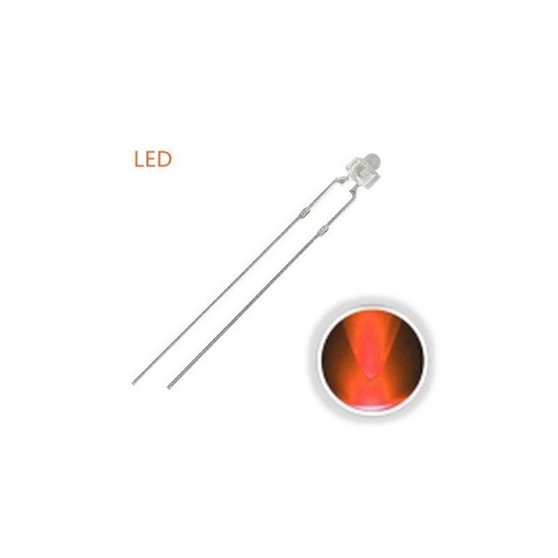 LED 1.8mm Naranja F003 MDT Models