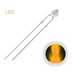 LED 1.8mm Amarillo F007 MDT Models