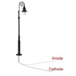 Farola LED Premium 9,3cm ELQS69H0 MDT Models Escala H0