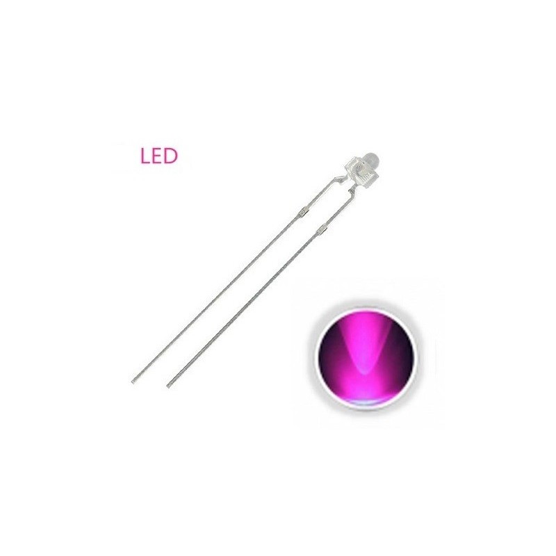 LED 1.8mm Rosa F008 MDT Models