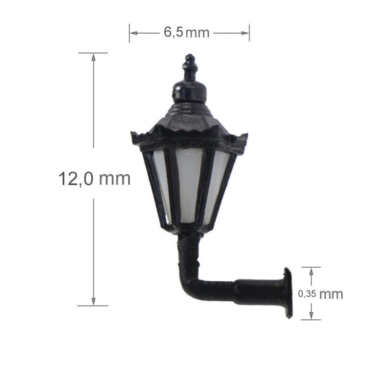 Farola LED de pared de 1,2 cm ABD5 MDT Models