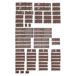 Vallas y cercados de jardín 2700 mm 13096 Noch Escala H0